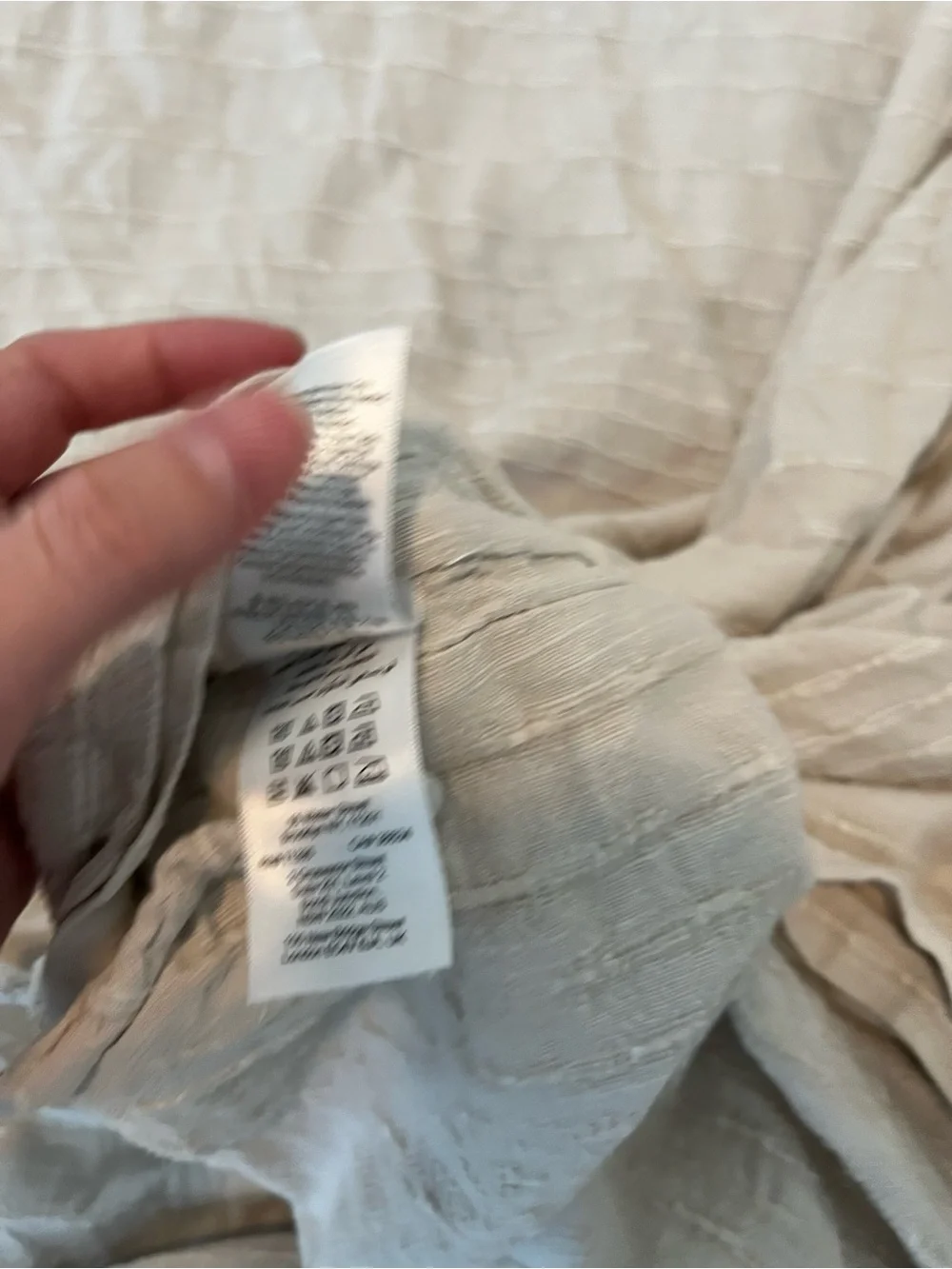 West Elm Duvet Cover, King/California King